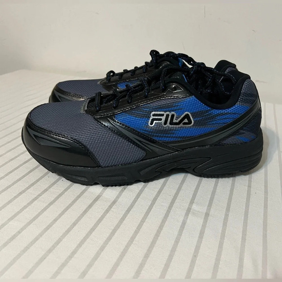 Fila Memory Meiera 2 Mens Composite Toe Slip Resistant Work Shoes Sz 9 NWOT - Picture 1 of 14